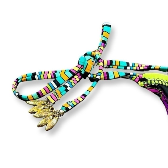 Trina Turk Plumas Bikini Sz 6 - Picture 6 of 9